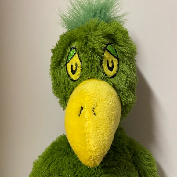 Kohl’s Cares Dr Seuss Plush Oh Say Can You Say Green Parrot Bird Stuffed Animal - Picture 7 of 12
